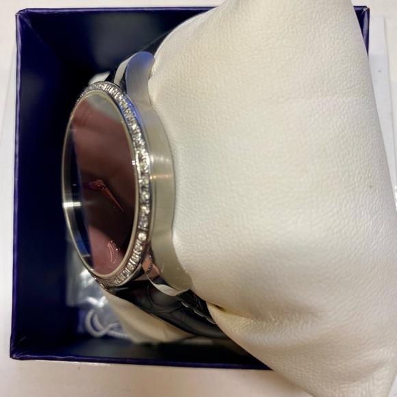 NEEDS BATTERY! Men’s Movado 1 Ct. Diamond Bezel Museum 40mm Watch - Picture 14 of 15